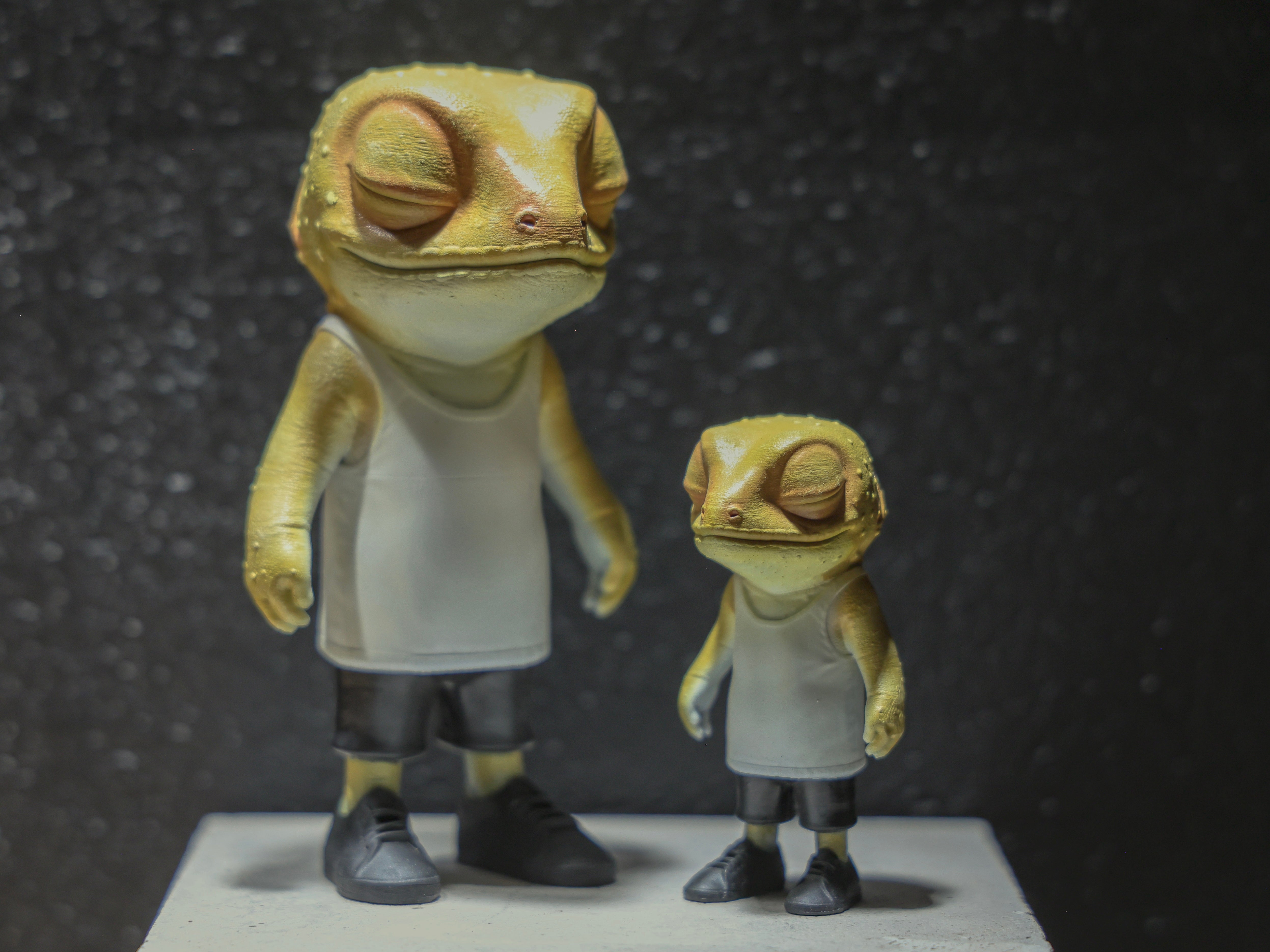 GIZINシリーズ ヒョウモントカゲモドキゲフィギュア – LOBINDON