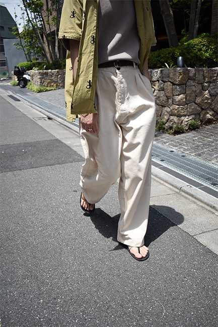 OUTIL/ウティ】Pantalon Macau
