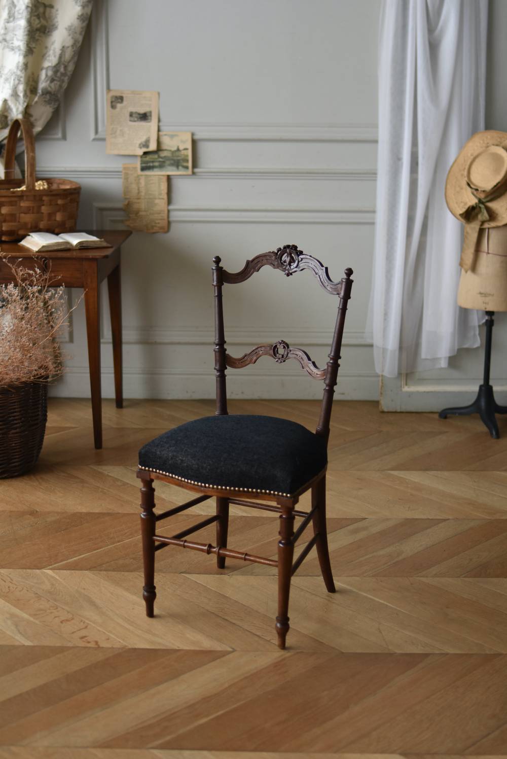 フランスアンティーク家具 アンティークチェア.52 フレンチインテリア