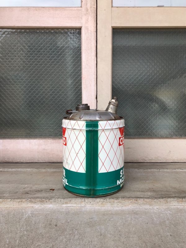 1950'S 60'S エクセレントコンディション ガソリン缶 オイル缶 CONOCO