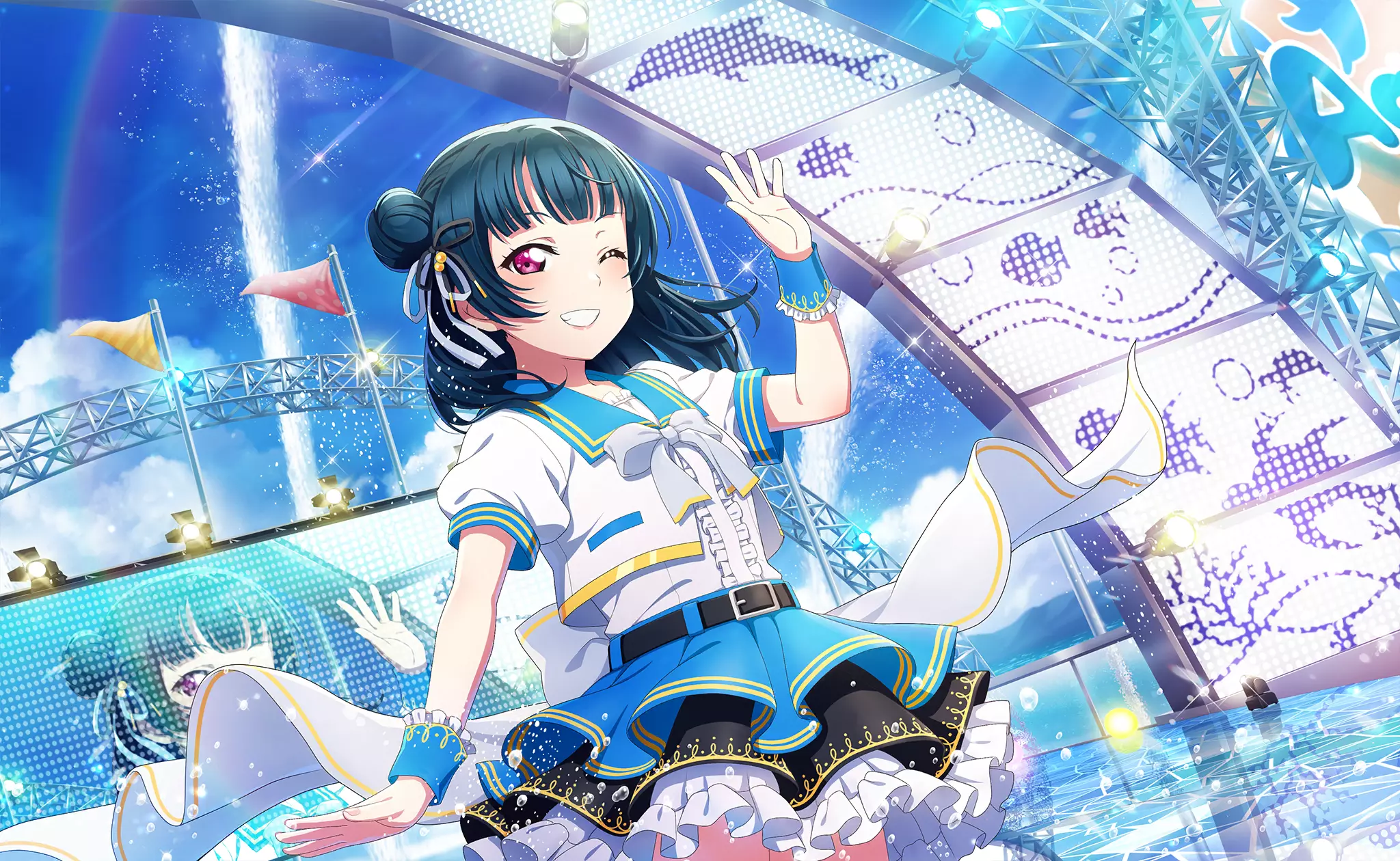 ヴァイスシュバルツ 堕天使じゃんけん 津島 善子 sp サイン ラブライブ