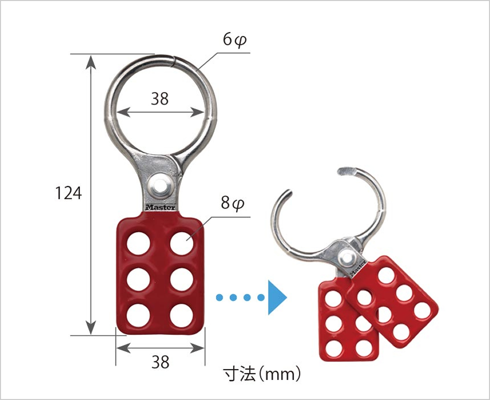 HAPS and PADLOCK ハプスロック ドイツ製 HAPS and PADLOCK