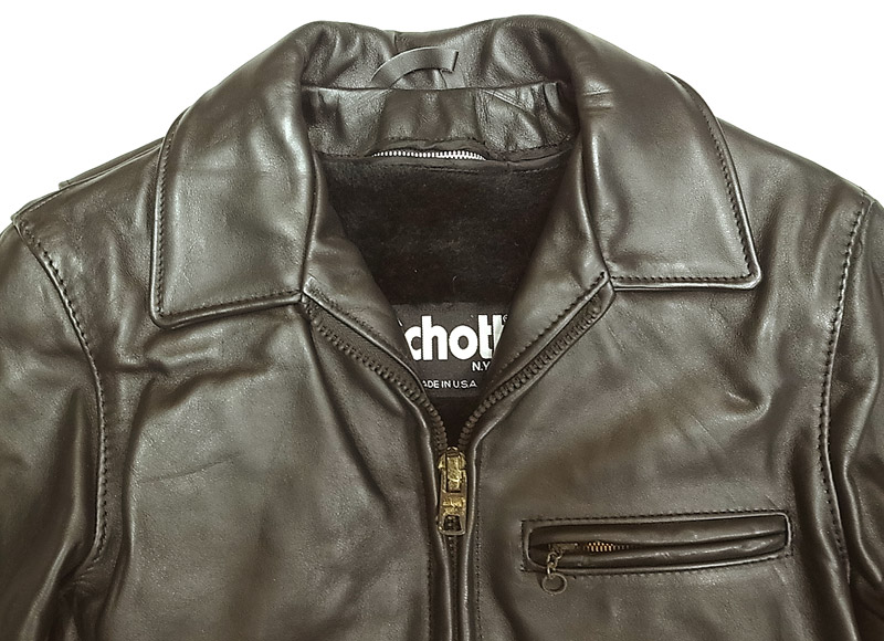 テ*ン様 良品 Schott レザージャケット AT101 34 ヴィンテージ テ