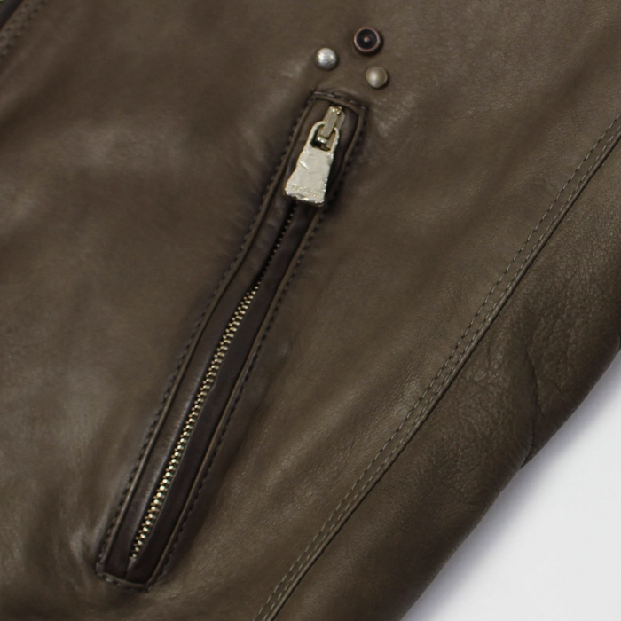 程よく艶めくオトコらしさはレザーでね / Delan（デラン / ディラン