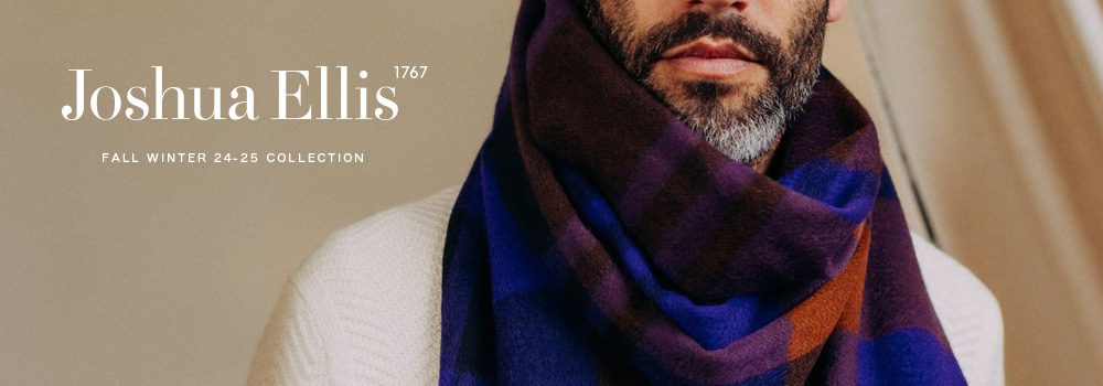 Joshua Ellis（ジョシュアエリス）HERNO（ヘルノ）カシミヤマフラーと