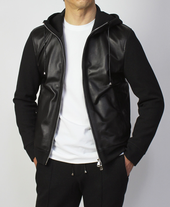 美品】 エンメティ ライダースジャケット ジャブスアルキヴィオ コラボ