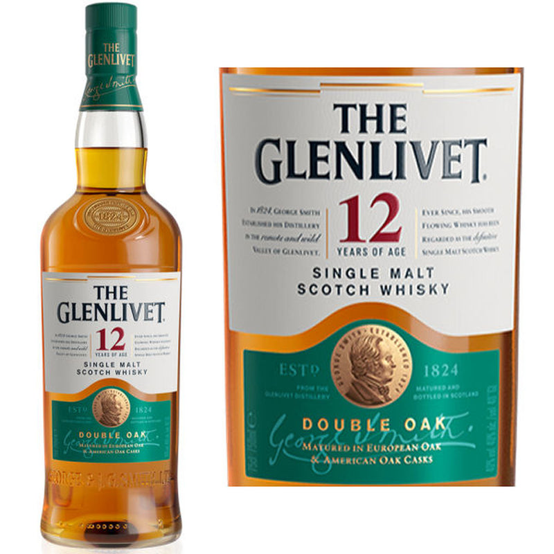 Glenlivet 12 Years Single Malt Scotch Whiskey 750ml – Ludwig Fine Wine