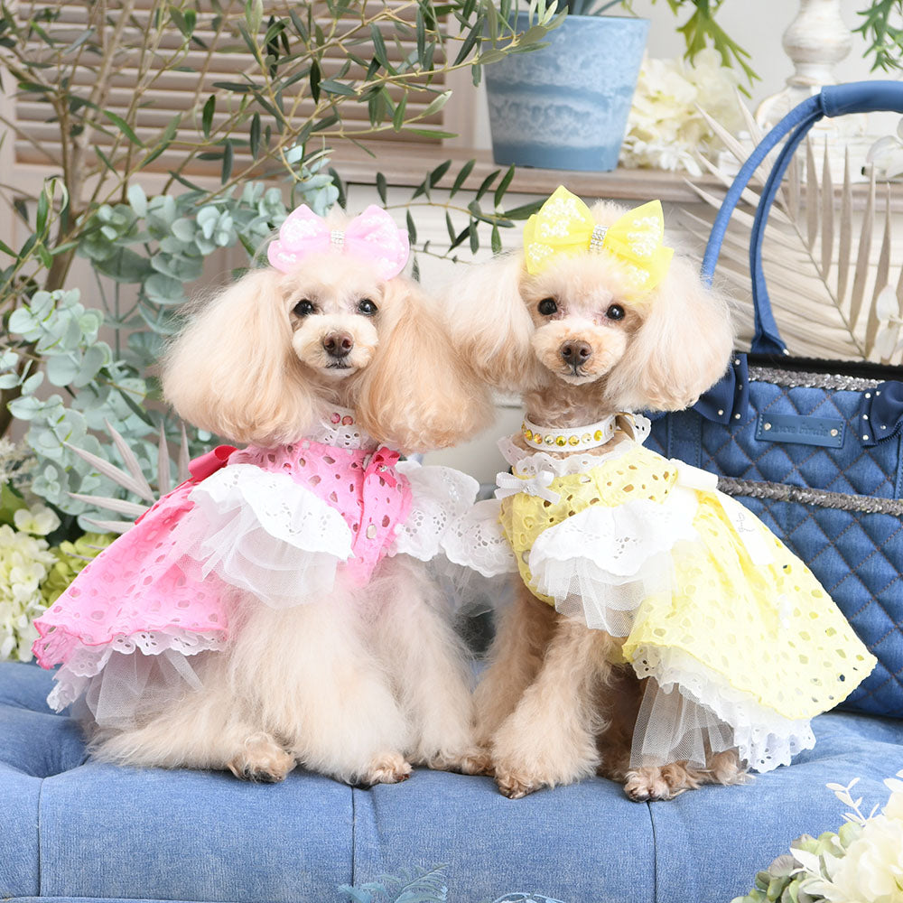 リュクスバーディ ミナージュ ワンピース 新品 SS ブルーヘッドドレス