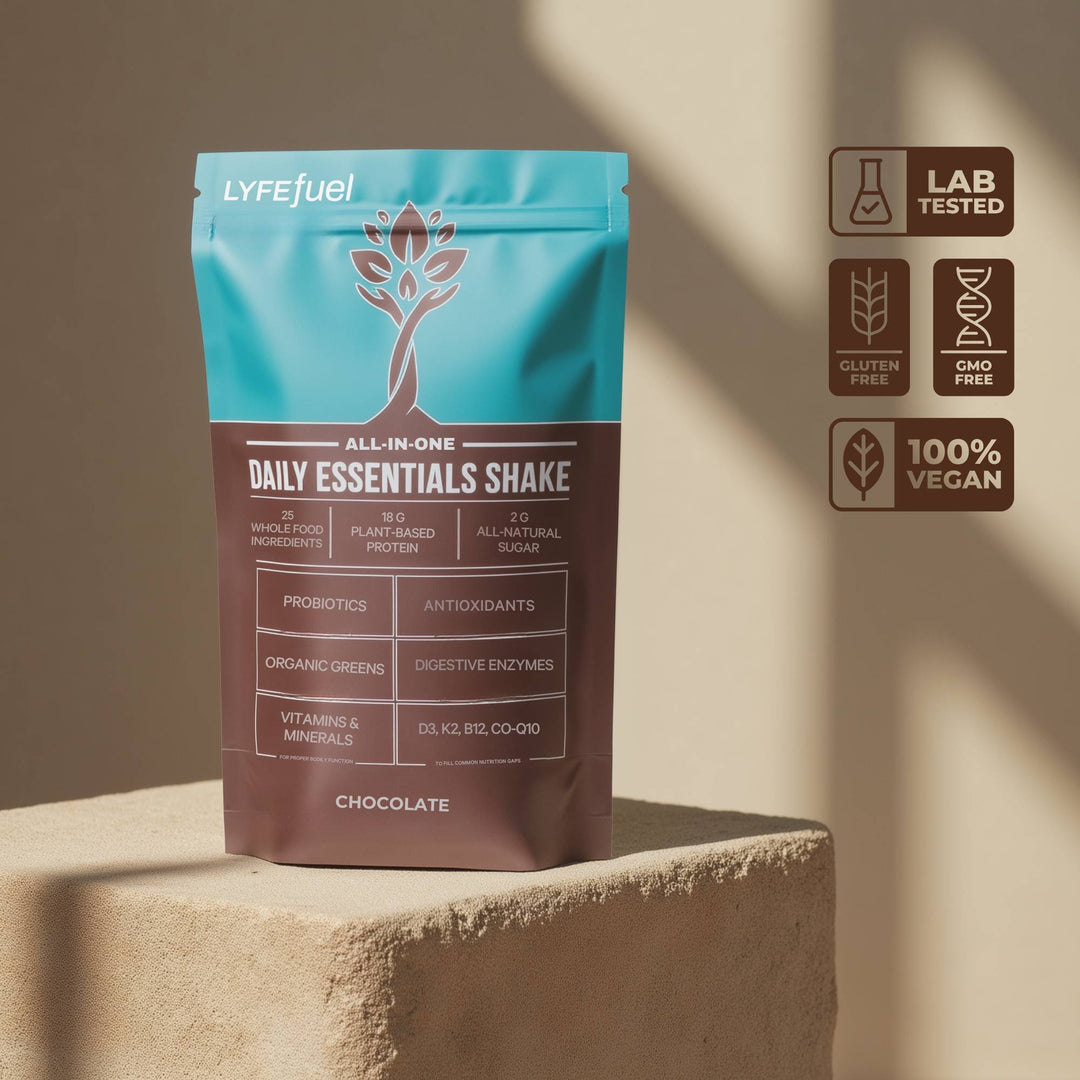 Essentials Meal Replacement — Vegan, 3g Net Carbs | LyfeFuel