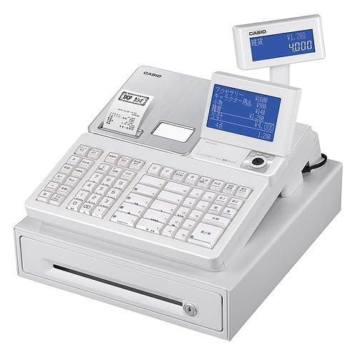 Amazon.co.jp: CASIO 電子レジスター 20部門 2シート Bluetooth対応 SR