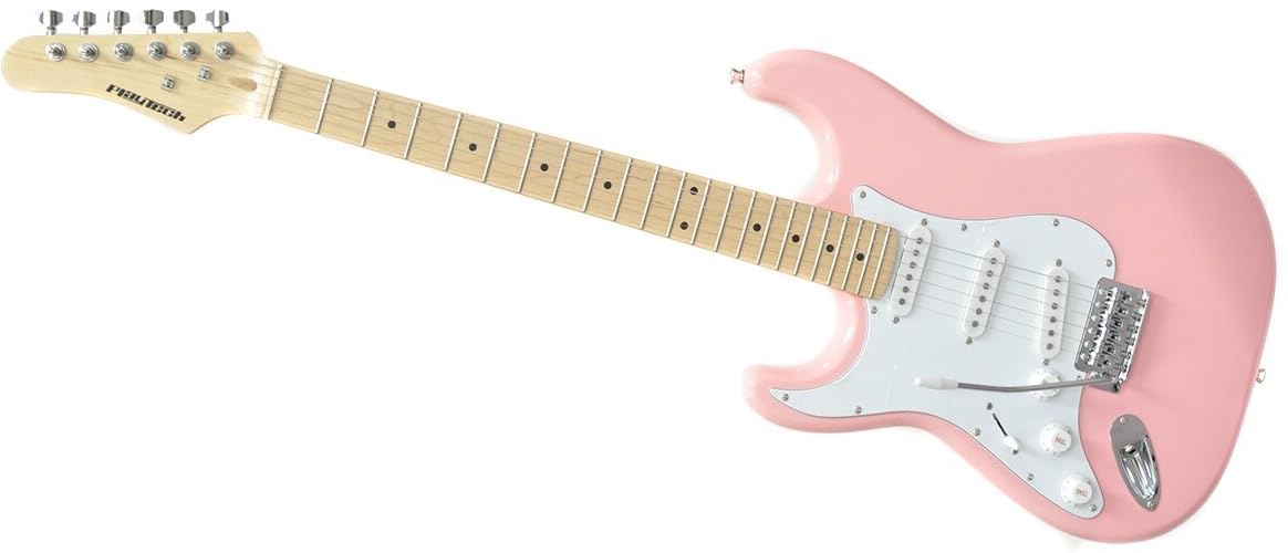 プレイテック エレキギター レフティ 左 ストラトタイプ Amazon