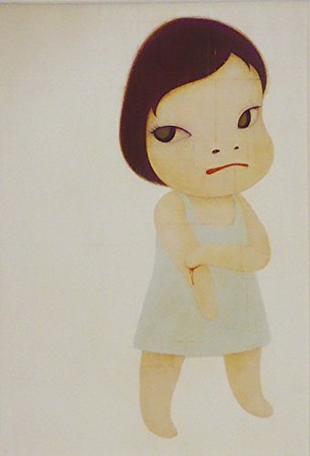 Amazon.co.jp: ◇奈良美智◇【slight fever】アートプリント◇額装品