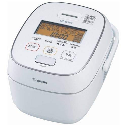 Amazon | 象印マホービン 炊飯器 5.5合 ホワイト NW-JU10-WA | 象印