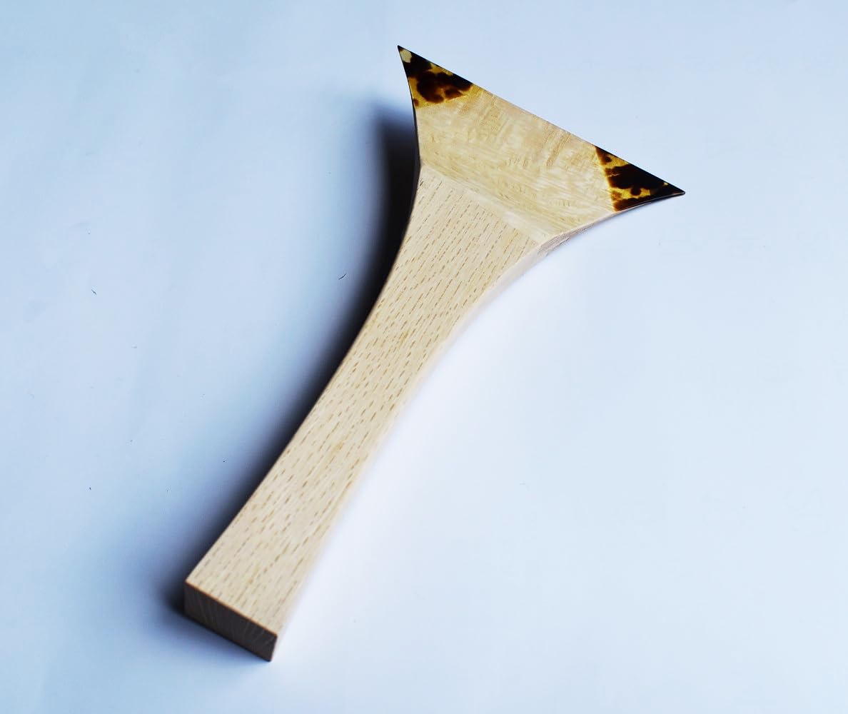 三味線 バチ べっ甲 撥 ばち 全長22.5cm 位 幅12.5cm 位 重量220g 位