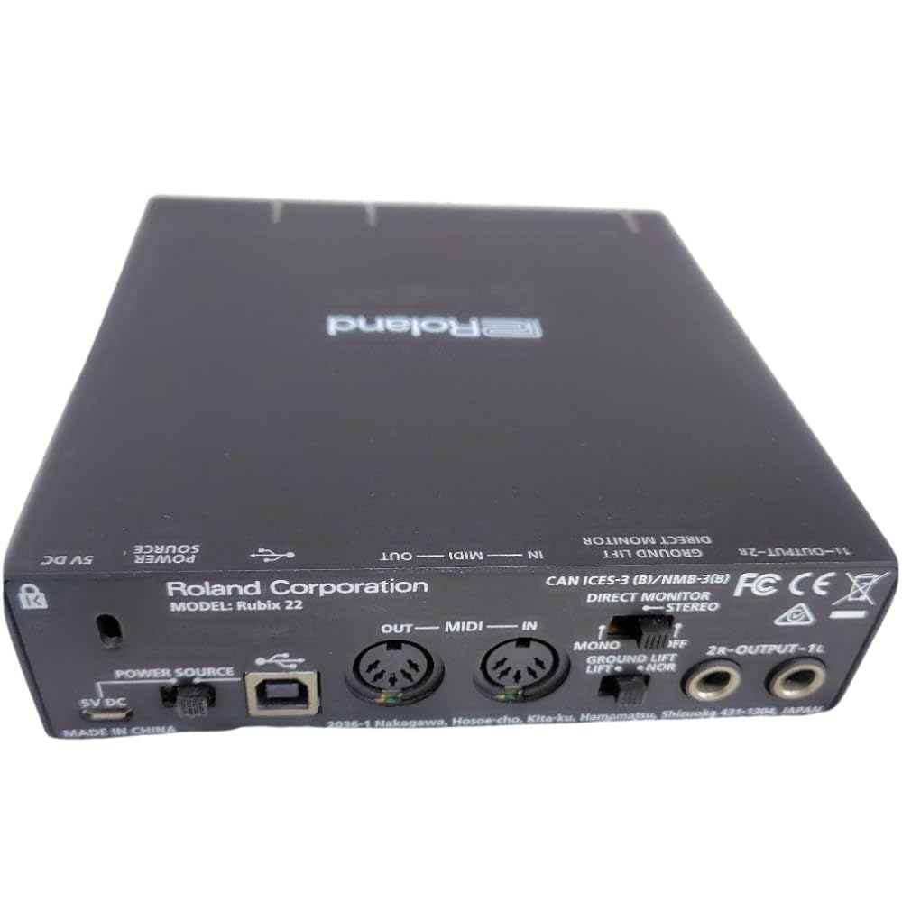 Roland Rubix 22 オーディオインターフェイスヘッドフォンセット