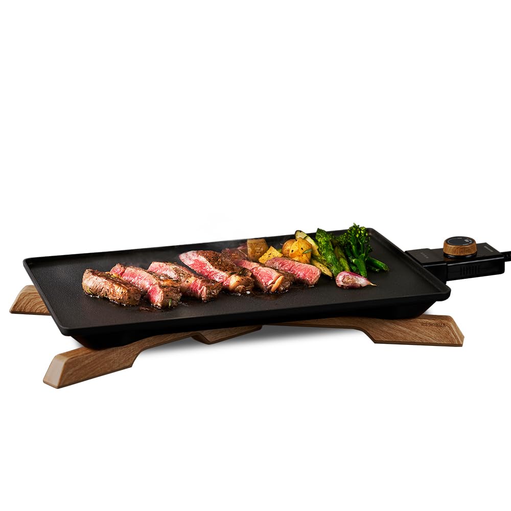 Amazon | アイリスオーヤマ(IRIS OHYAMA) 薄型ホットプレート ブラック