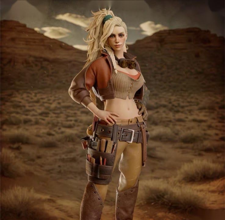 Amazon | 1/8 ガレージキット フィギュア240mm 未塗装 ジェマ モンハン