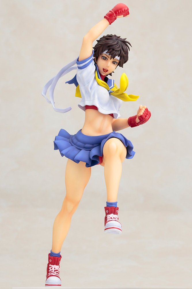 Amazon | STREET FIGHTER美少女 さくら 1/7スケール PVC製 塗装済み