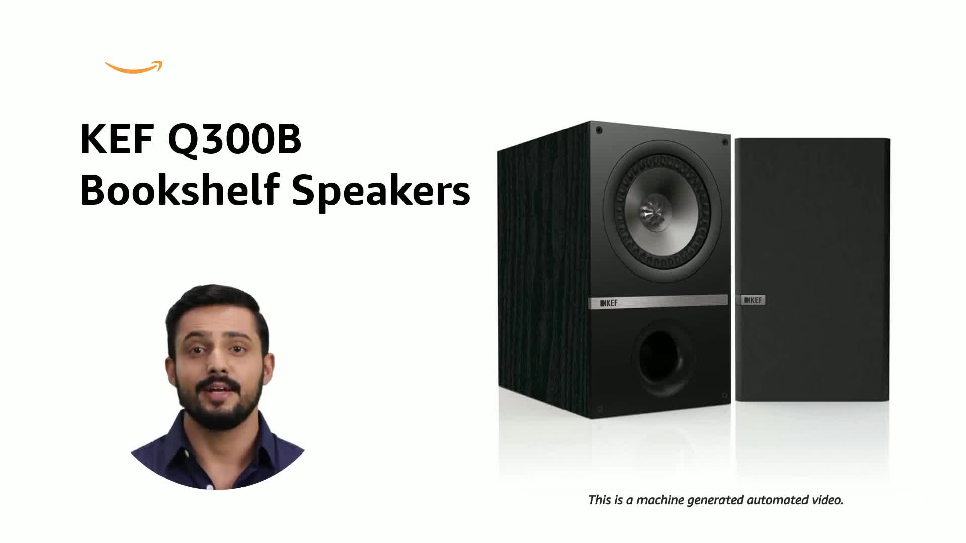 美品 KEF Q300 ウォールナットKEF Q300 (Version UP) ペア 動作確認済