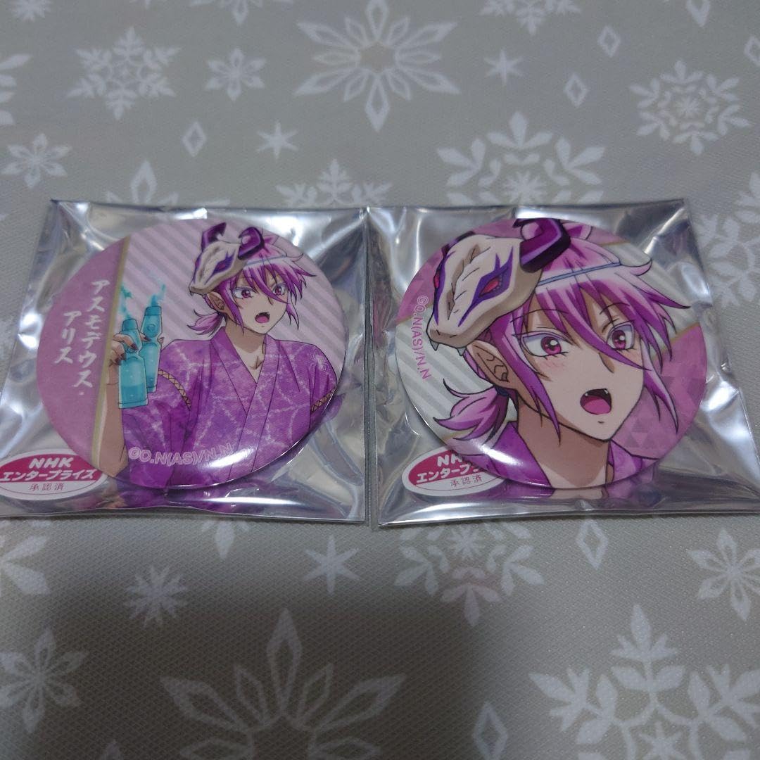 入間くん カラ鉄 缶バッジ アズ アスモデウス アリス 缶バッジ 魔入り