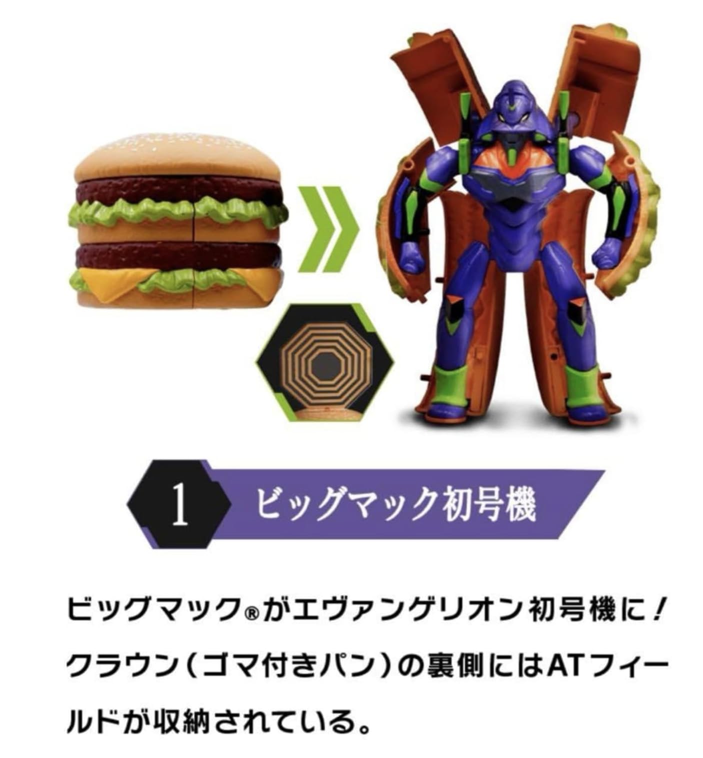 新品 未開封品 マクドナルド×エヴァンゲリオン フィギュアセット 抽選