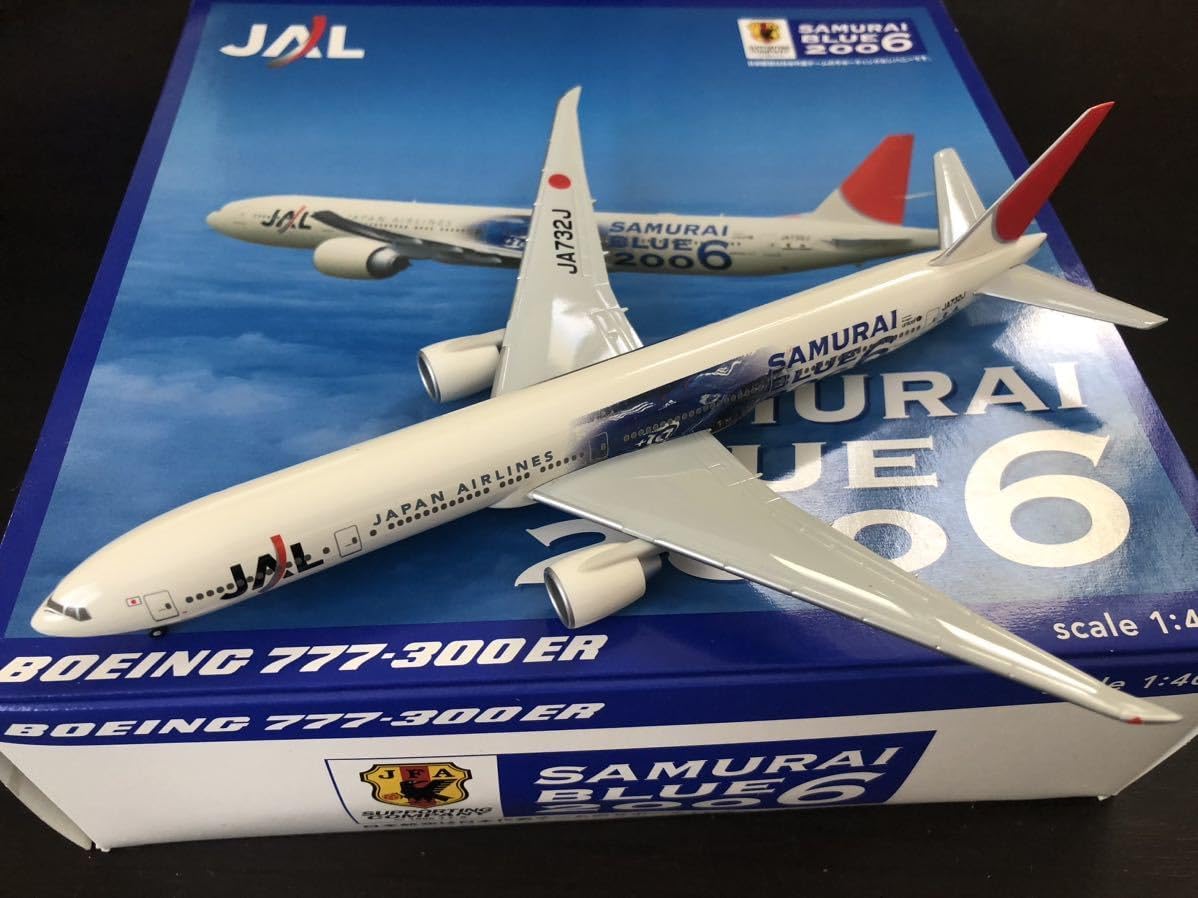航空機・ヘリコプター JAL Boeing 777-300ER SAMURAI BLUE 2006 JAL