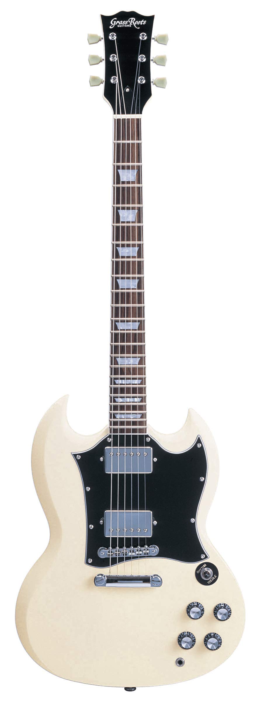 Amazon | GrassRoots G-SG-STD Vintage White エレキギター | エレキ
