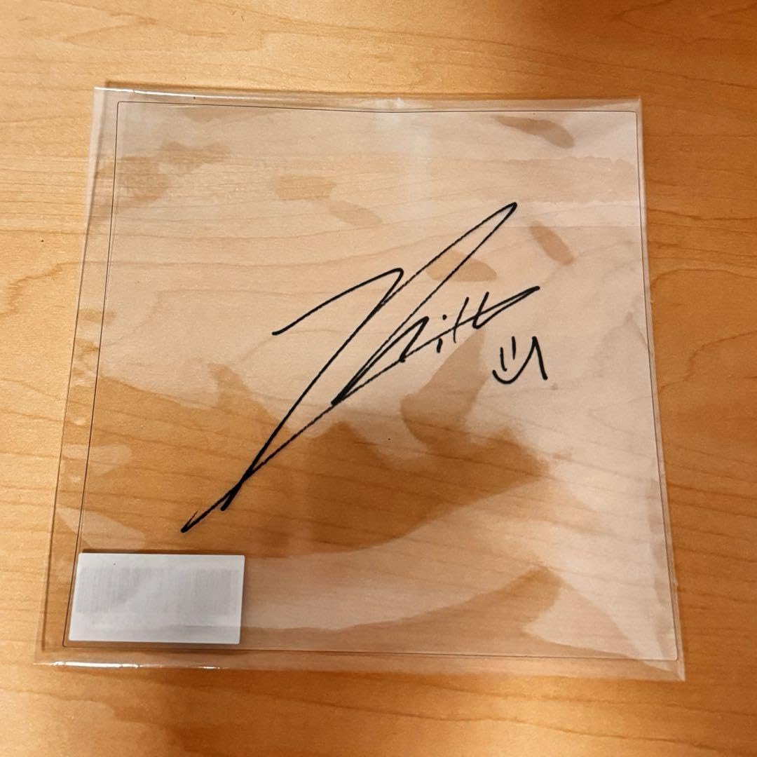 TREASURE トレジャー ヒョンソク サイン入りポラロイド treasure