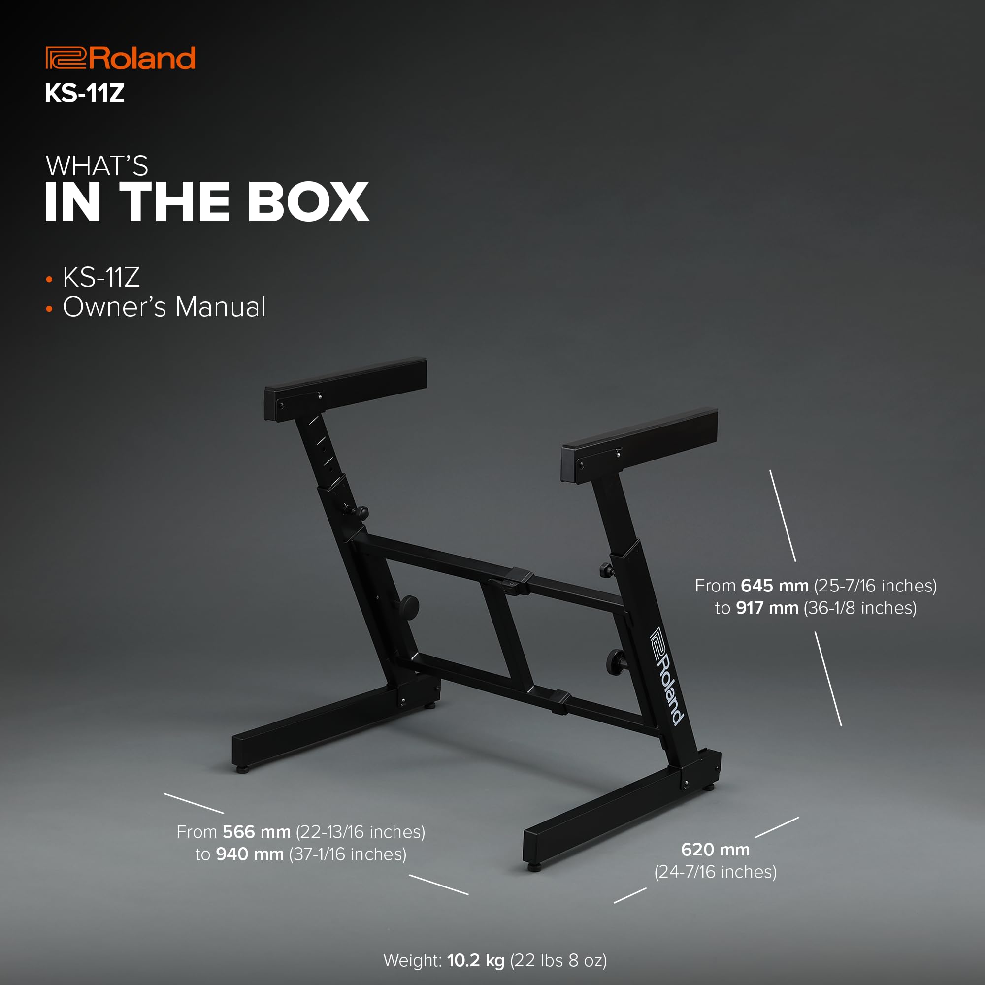 Roland Z型キーボードスタンド 【公式通販】