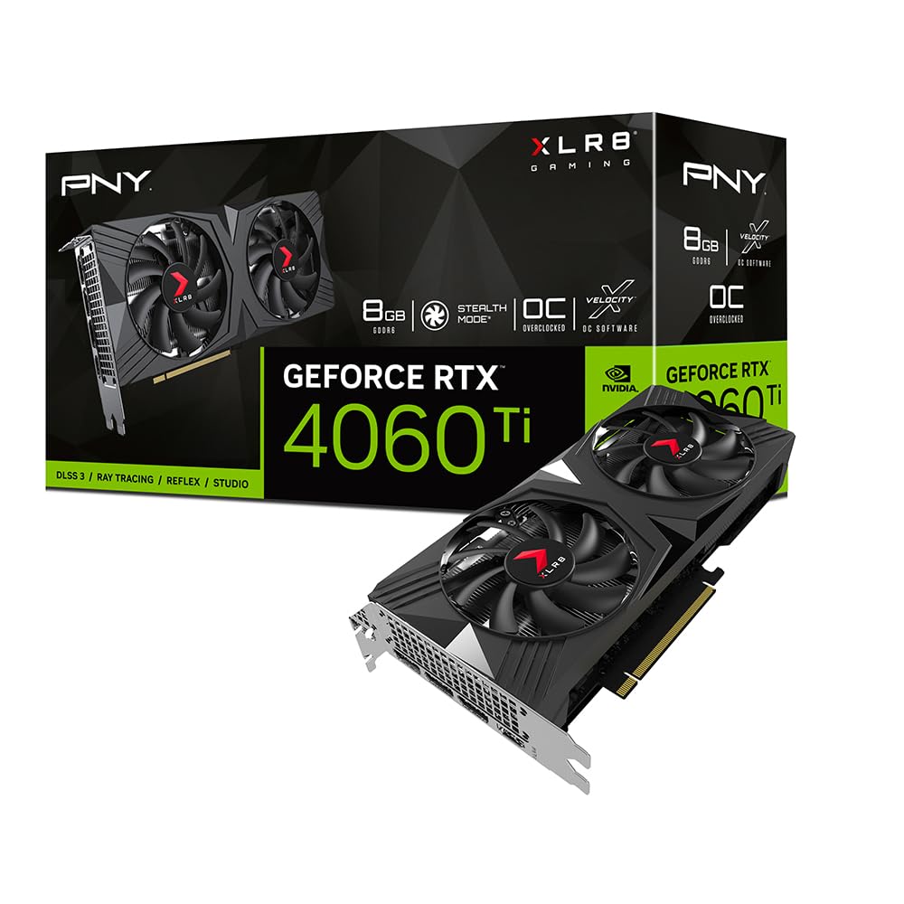 Amazon.com: PNY GeForce RTX™ 4060 Ti 8GB Verto™ OC Dual Fan