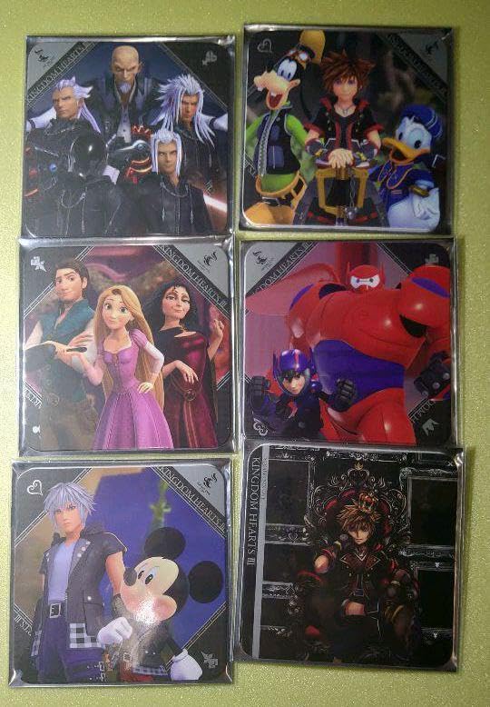 コラボカフェ キングダムハーツコラボコースター全19種類