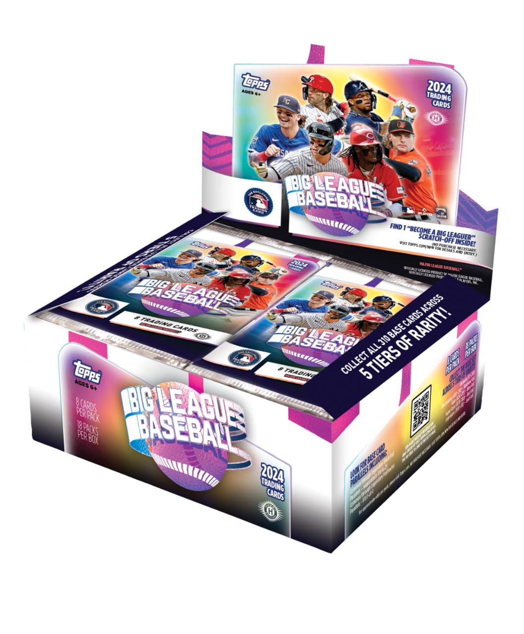 Amazon.com: Big League Baseball Hobby Box by Topps : Sports & Outdoors