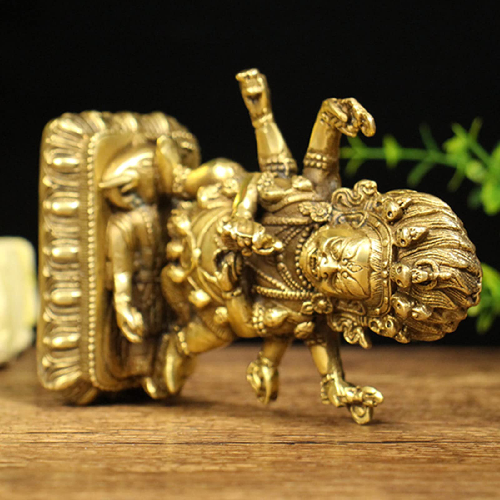 骨製 マハーカーラ像 ヴィンテージ チベット ネパール 【公式通販】