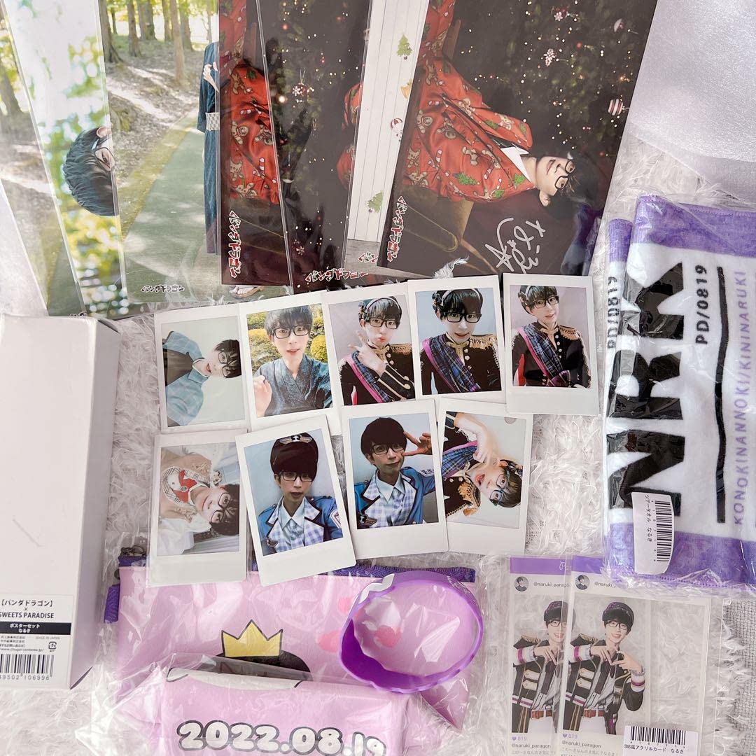 パンダドラゴン】ぱっち なるき 混合落書きチェキ【5周年記念パラゴン