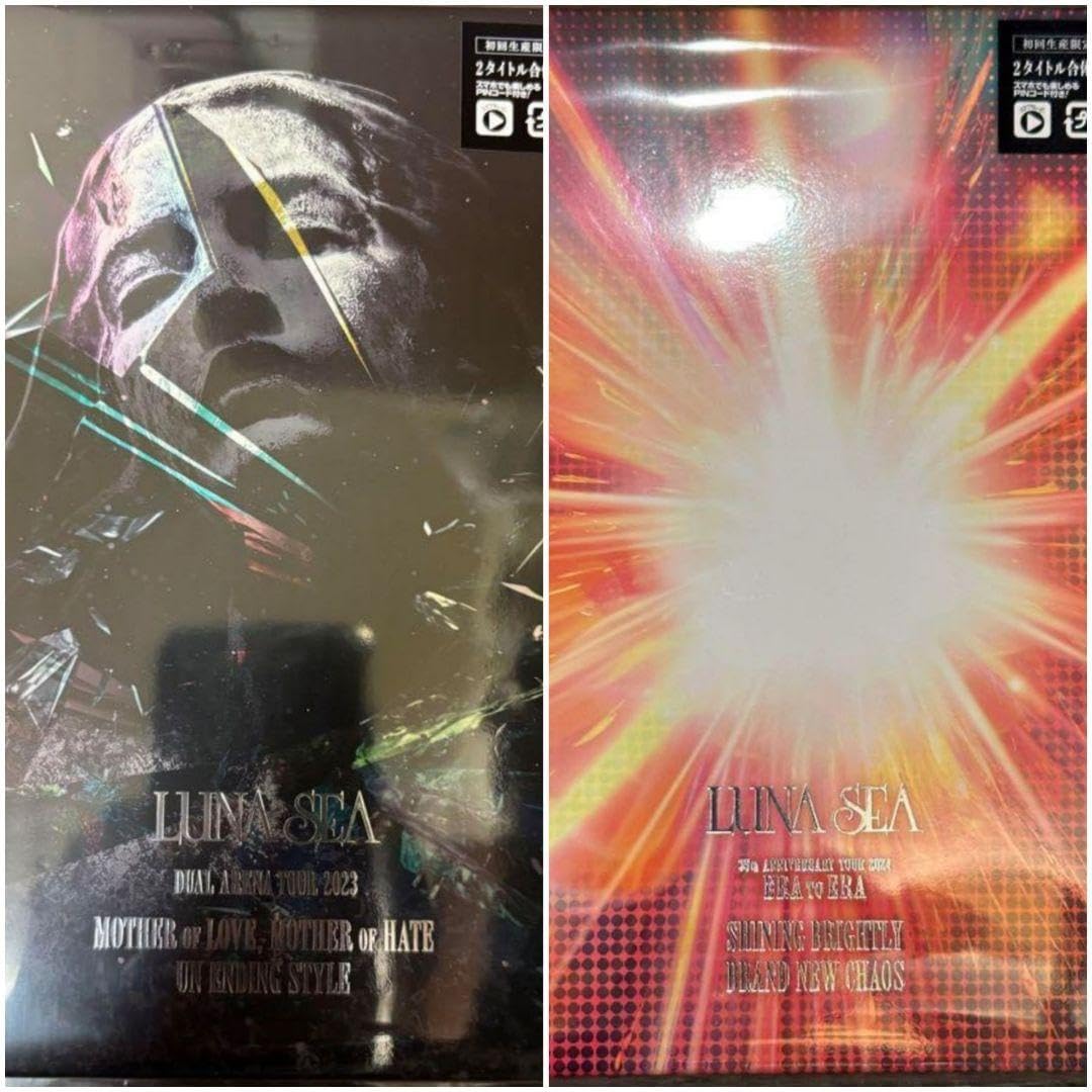 LUNA SEA DUAL TOUR 2023 2枚組 Blu-ray 新作Blu-ray 6作品より