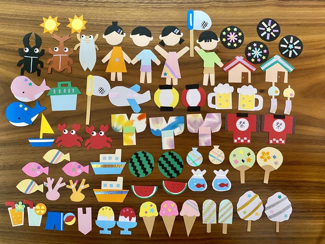 アルバム飾り 夏物＆水族館 オーダー受付中（＾ω＾） アルバム飾り