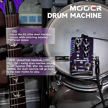 Amazon.co.jp: MOOER Drummer X2 ステレオドラムマシン : 楽器・音響機器