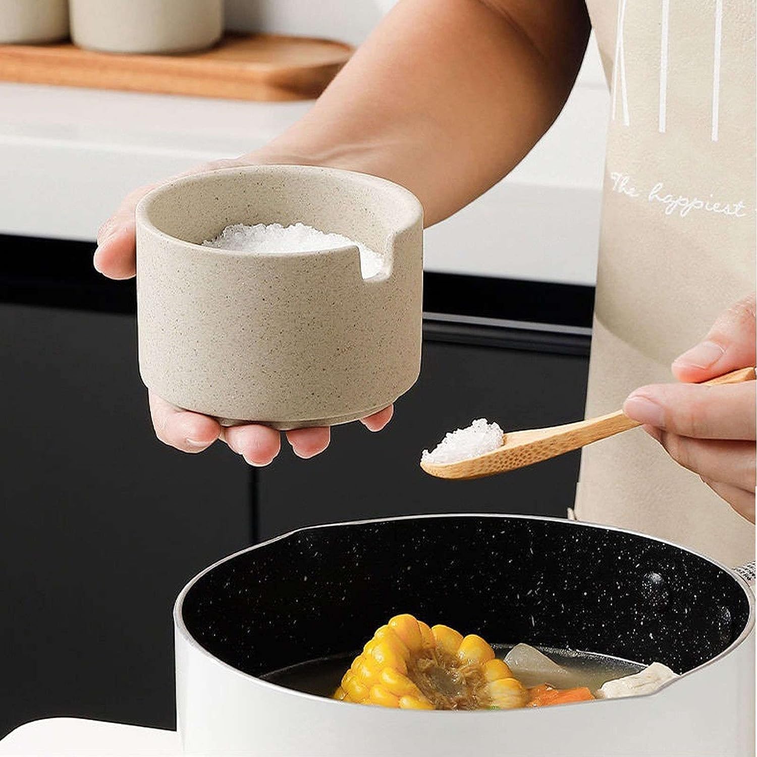 ミルクガラスヴィンテージ調味料入れ4個セット