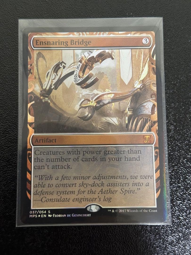 MTG 罠の橋 foil mps 部分光沢