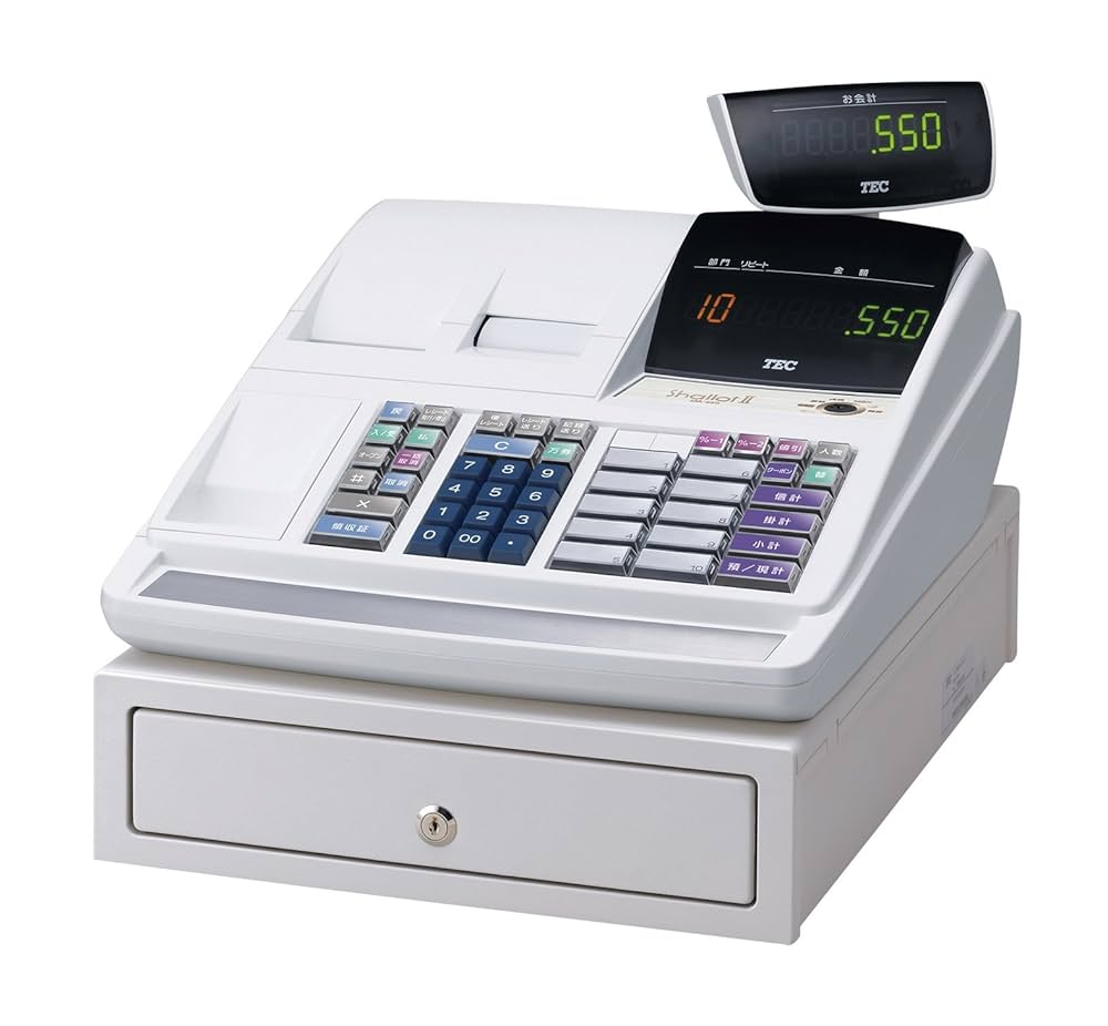 1/5設定無料東芝テック10部門軽減税率対応インボイスレジスターMA-550