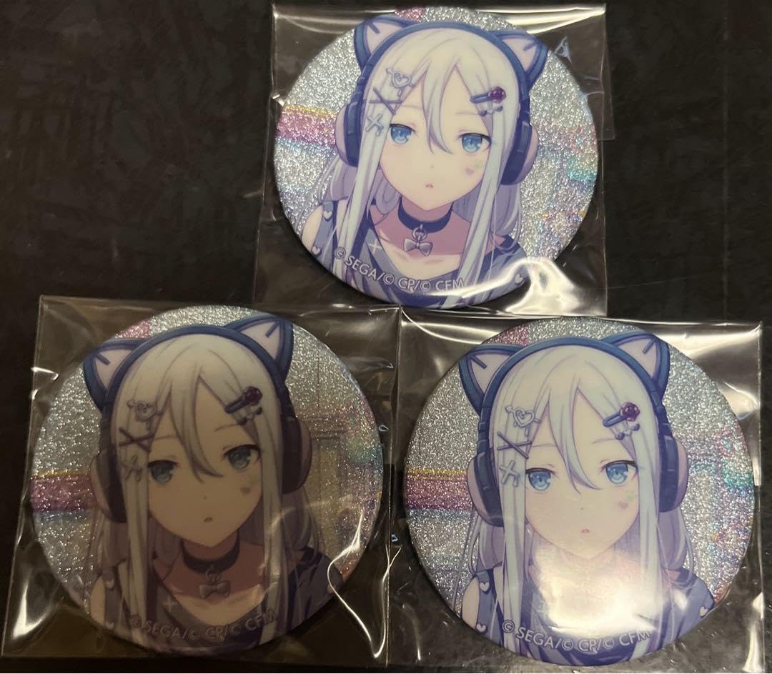 プロセカ 宵崎奏 グリッター缶バッジ グリ缶 28C バレンタイン 特訓後