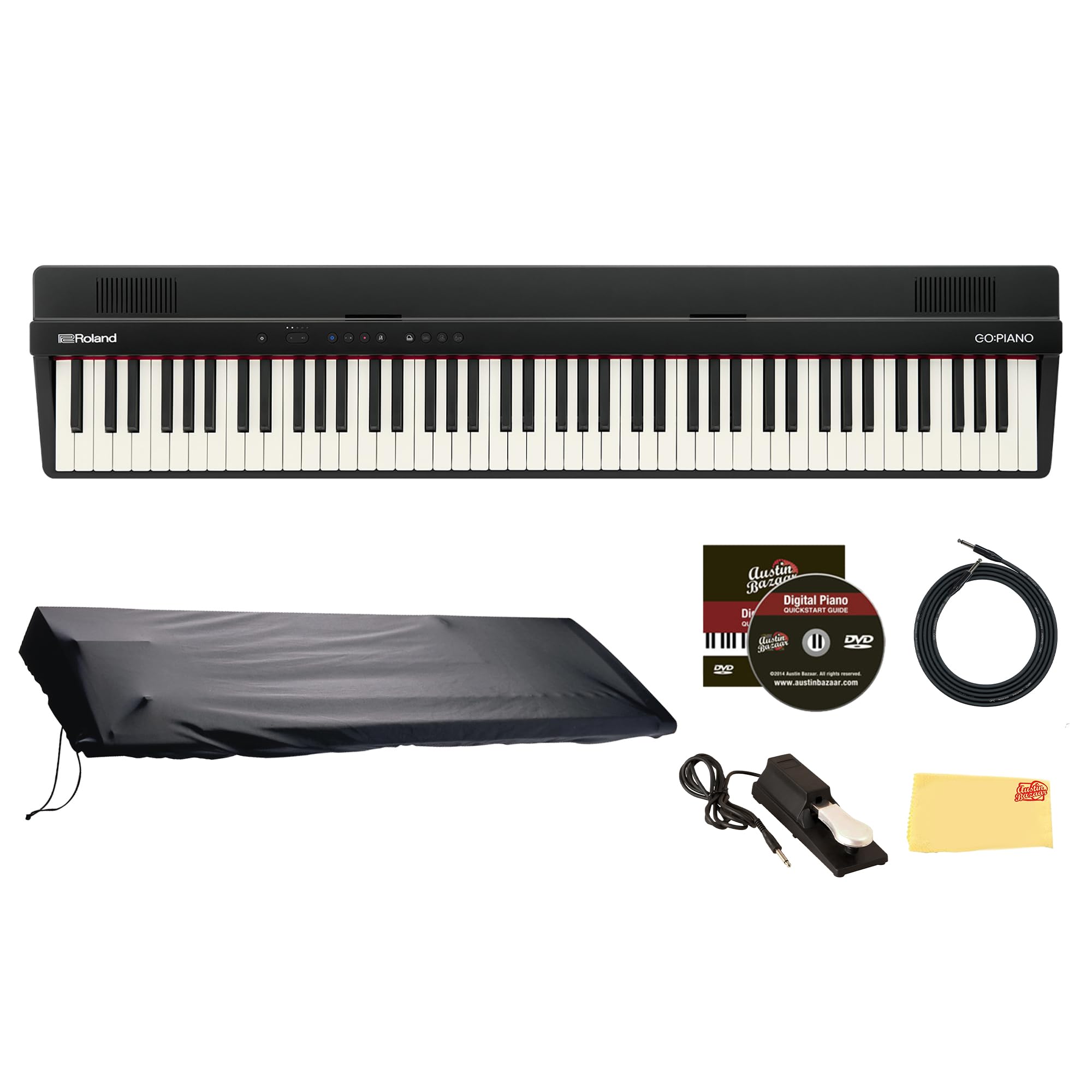 Amazon.com: Roland GO-88PX 88-Key Digital Piano Bundle with