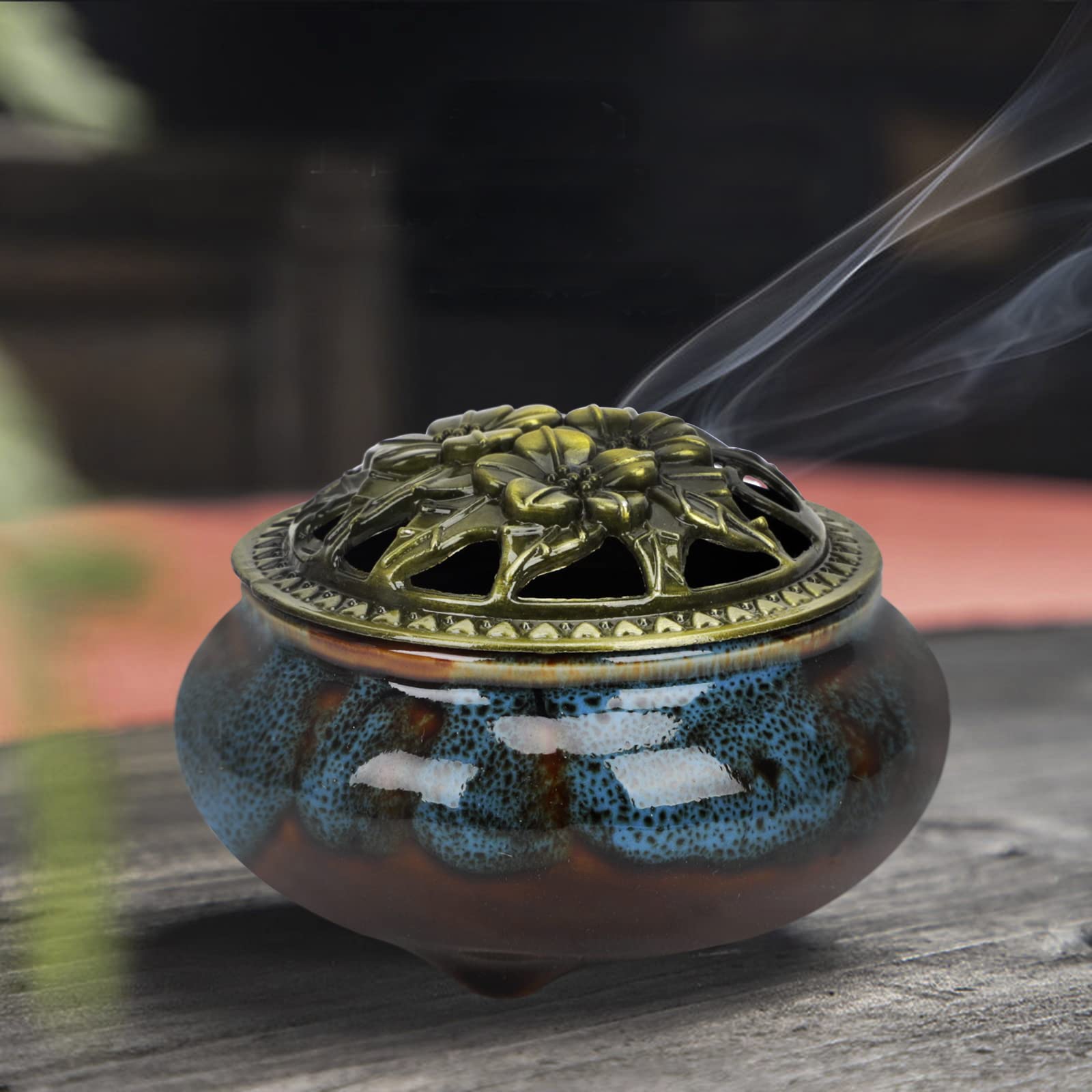 銅 細工 金魚置物 金魚薫香炉 香道具茶道具 装飾品 工芸品 置物 銅製