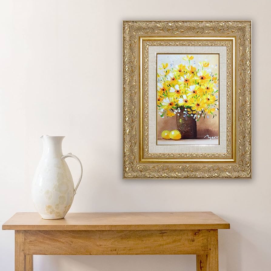 F20サイズ金色玉虫クラシック色額縁 アクリル入り 【公式通販】