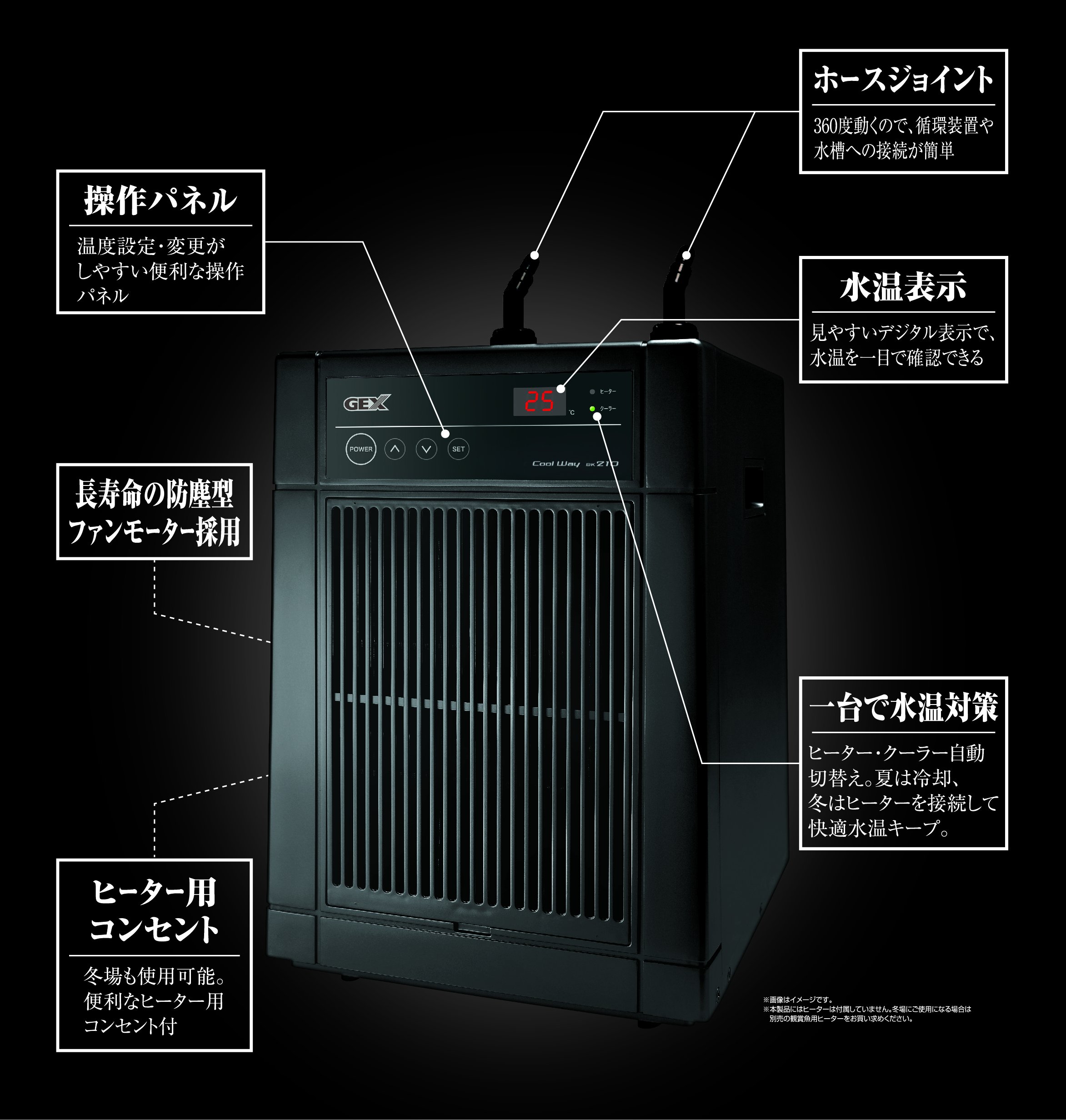 Amazon | ジェックス クールウェイ BK210 | GEX | クーラー 通販
