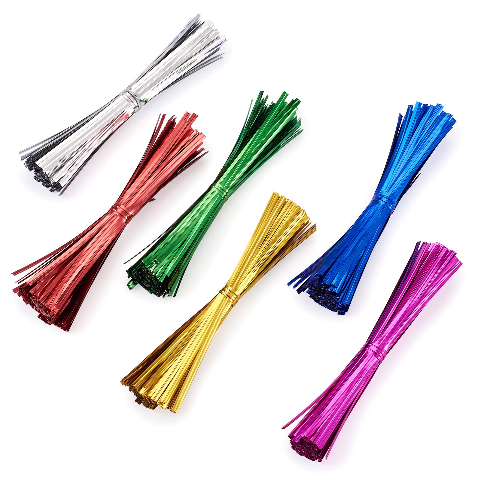 ワイヤー メタリック ツイストタイ パーティー キャンディ バッグ包装