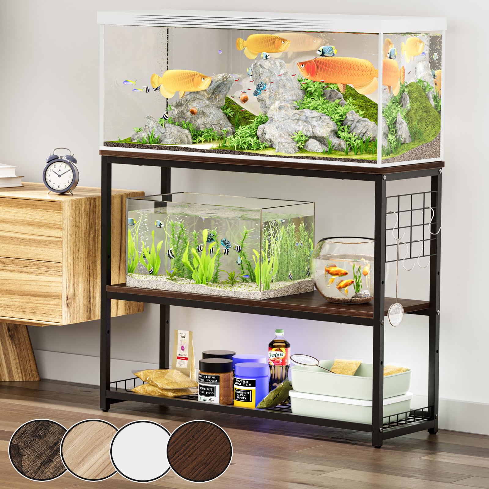 木製 ハンドメイド オーダー テレビ台 水槽台 サイドテーブル キヌカ