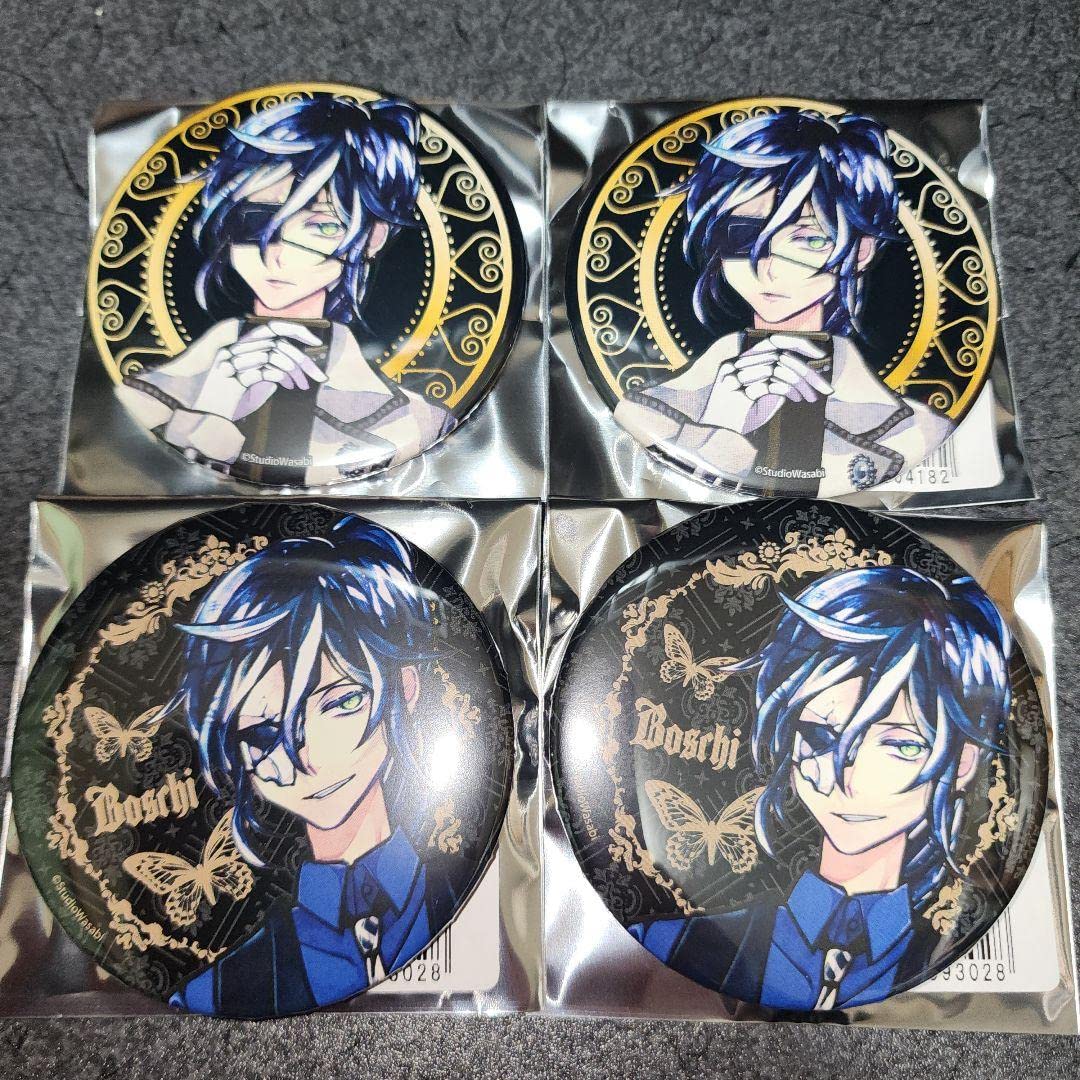 未使用に近い】悪魔執事と黒い猫 あくねこ 缶バッジ 15個セット ボスキ