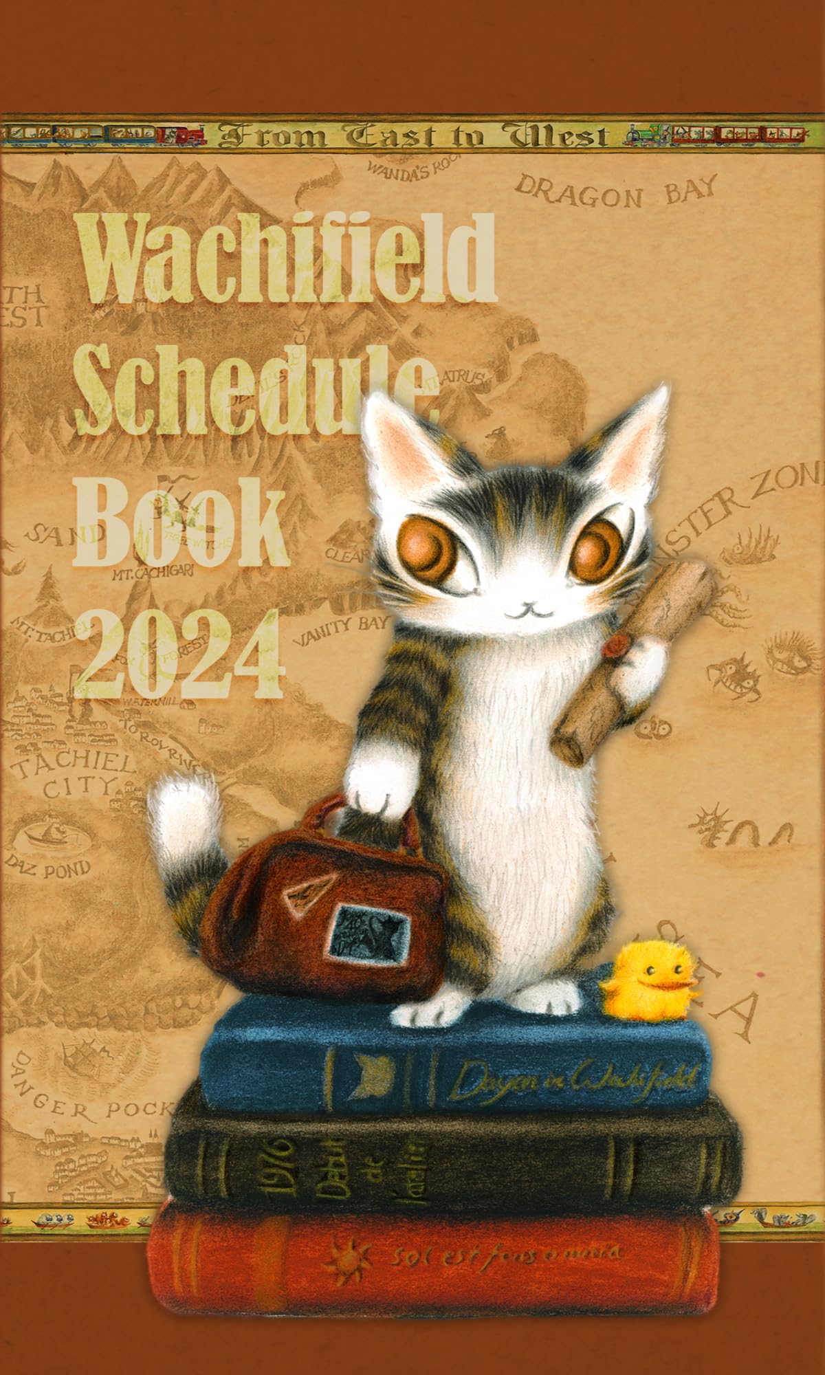 Amazon.co.jp: わちふぃーるど(Wachifield) ダヤン 手帳 2024年