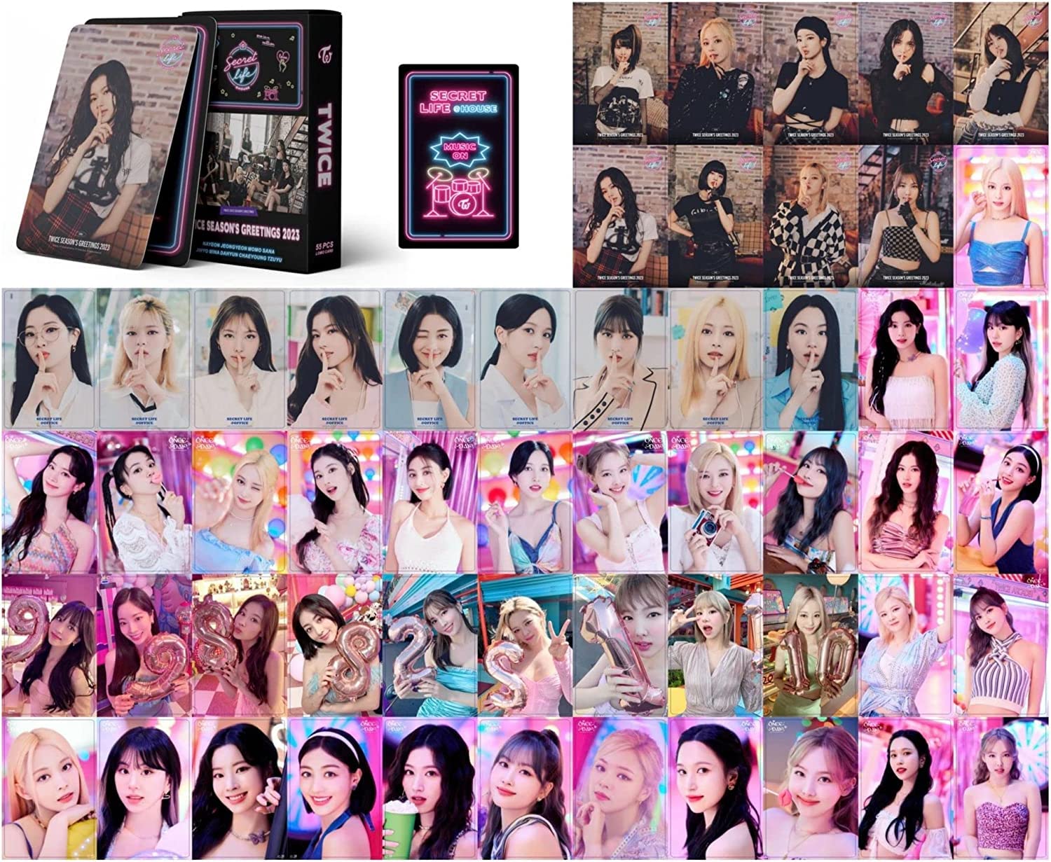 TWICE トレカ TWICE 8th Anniversary Fan Meeting ONCE AGAIN MD